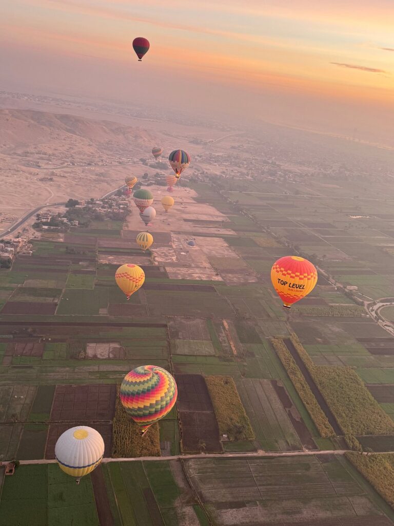 luxor hot air ballon ride