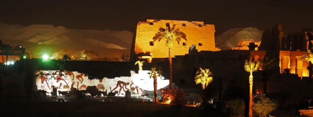 Sound And Light Show At Karnak Temple