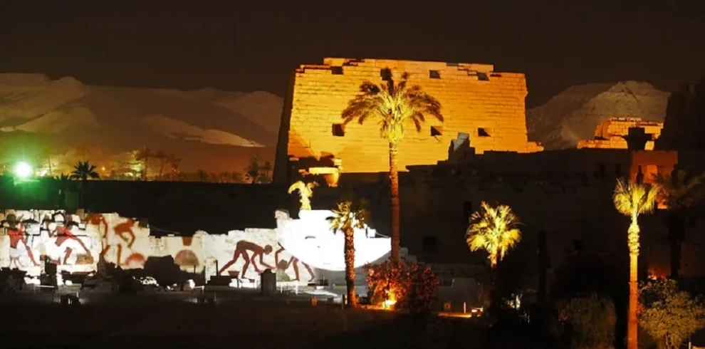 Sound And Light Show At Karnak Temple