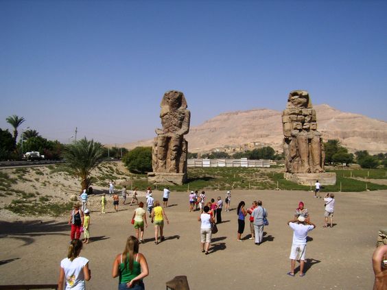 The Colossi of Memnon: Guardians of Ancient Thebes