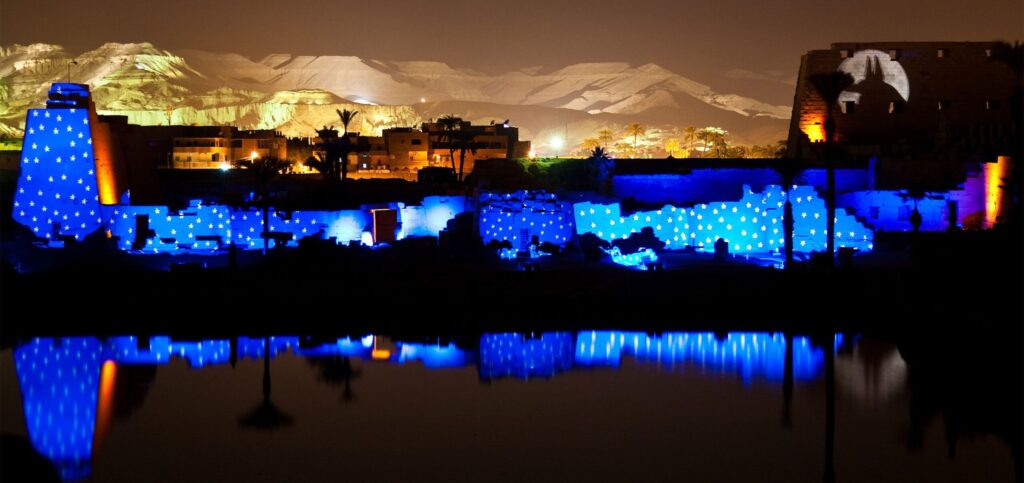 Sound And Light Show At Karnak Temple In Luxor