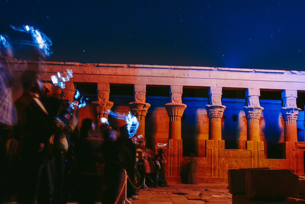 sound and light show philae temple