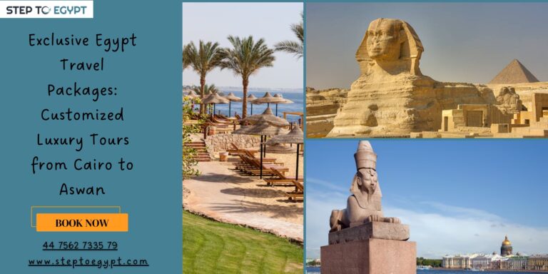 Exclusive Egypt Travel Packages Banner Image