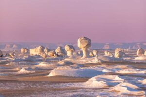 White Desert in Egypt